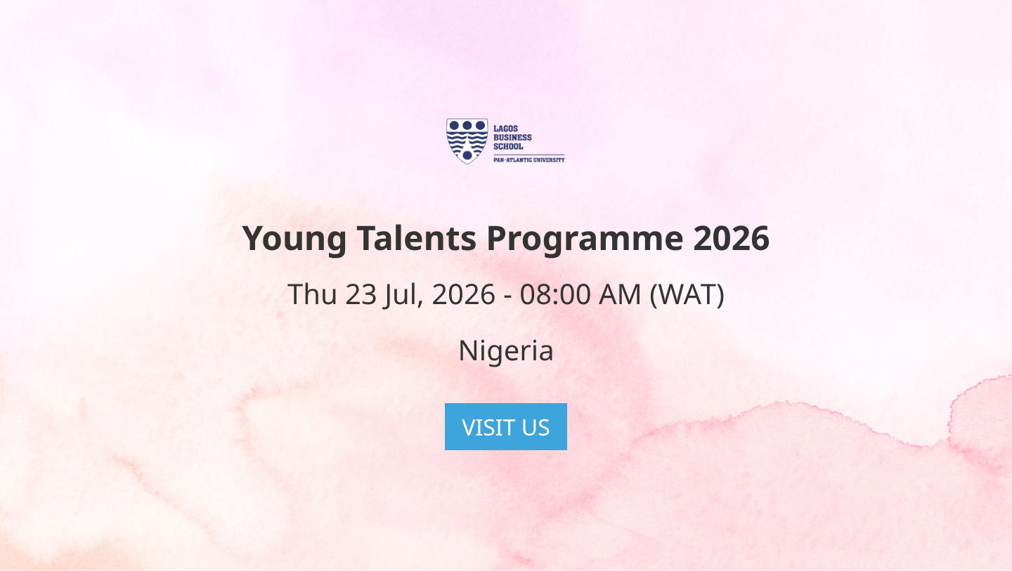 Young Talents Programme 2026